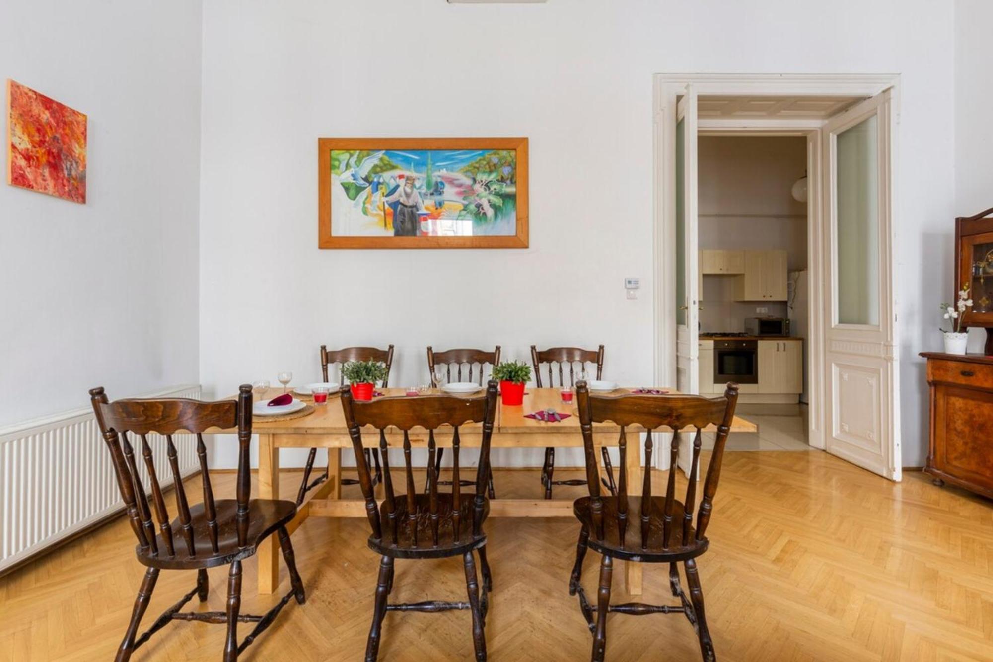Bourgeois Elegance In The Heart Of Budapešť Exteriér fotografie