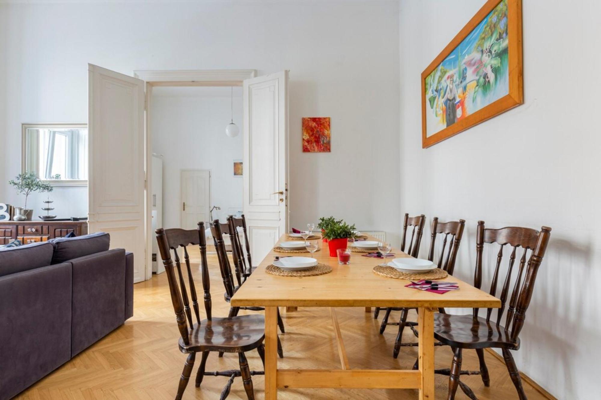 Bourgeois Elegance In The Heart Of Budapešť Exteriér fotografie